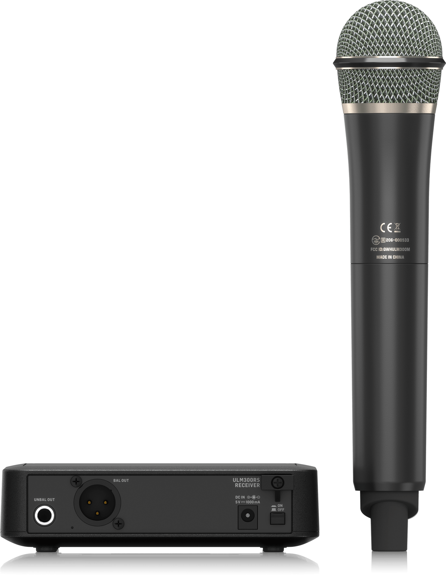 Behringer ULM300MIC 2.4 GHz Digital Wireless System with Handheld Microphone and Receiver Andertons Music Co